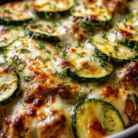 A homemade meal filled with zucchini and melted cheese.
