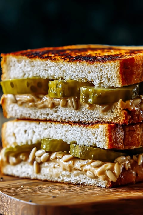 A viral pickle sandwich.